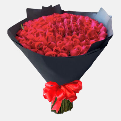 Ramo Buchones 150 rosas rojas