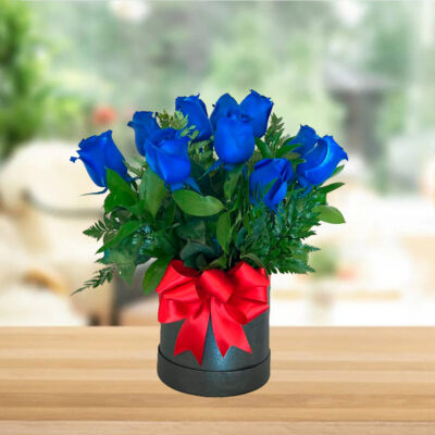 Arreglos con Flores Azules